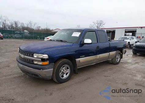 2002 Chevrolet Silverado 1500 Ls from USA, damaged, VIN 2GCEC19T121143501